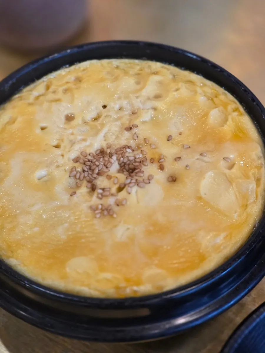 불뼈찜과 함께 주문한 계란찜
