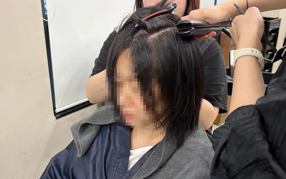 비오른헤어 청담점 단발 볼륨매직 후기 표지 이미지