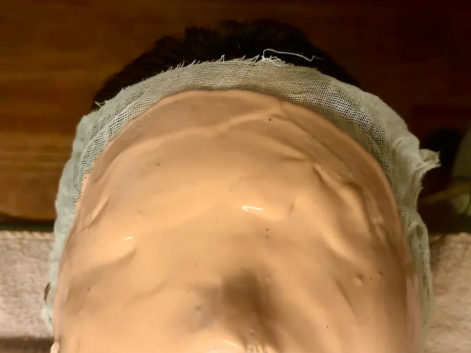 관리 준비가 끝난 베드와 제품