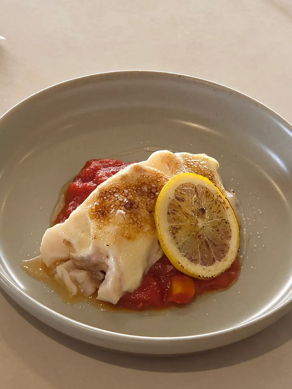 Image introducing Spain’s honey cod dish