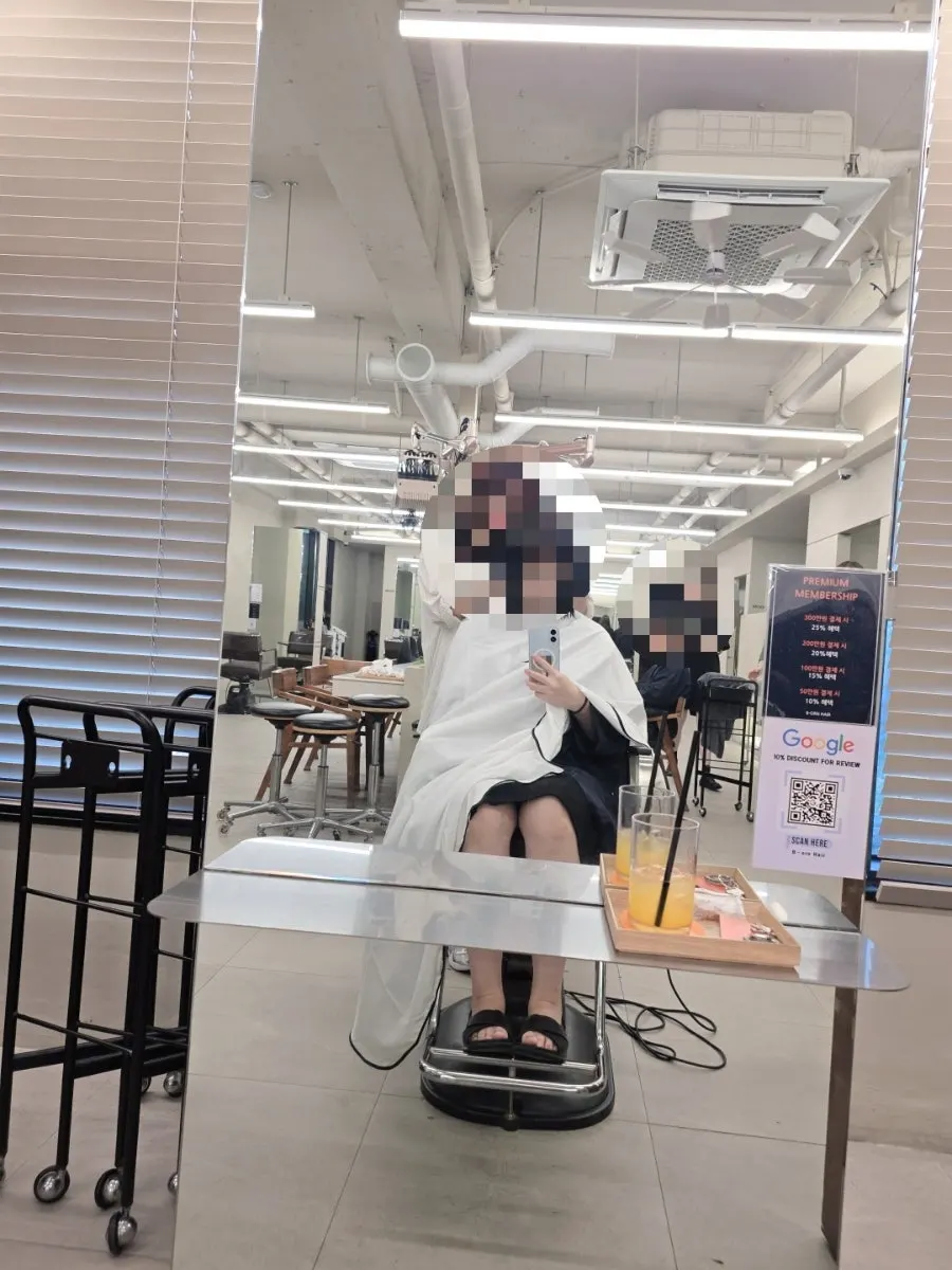 두피 보호 후 진행하는 염색 시술