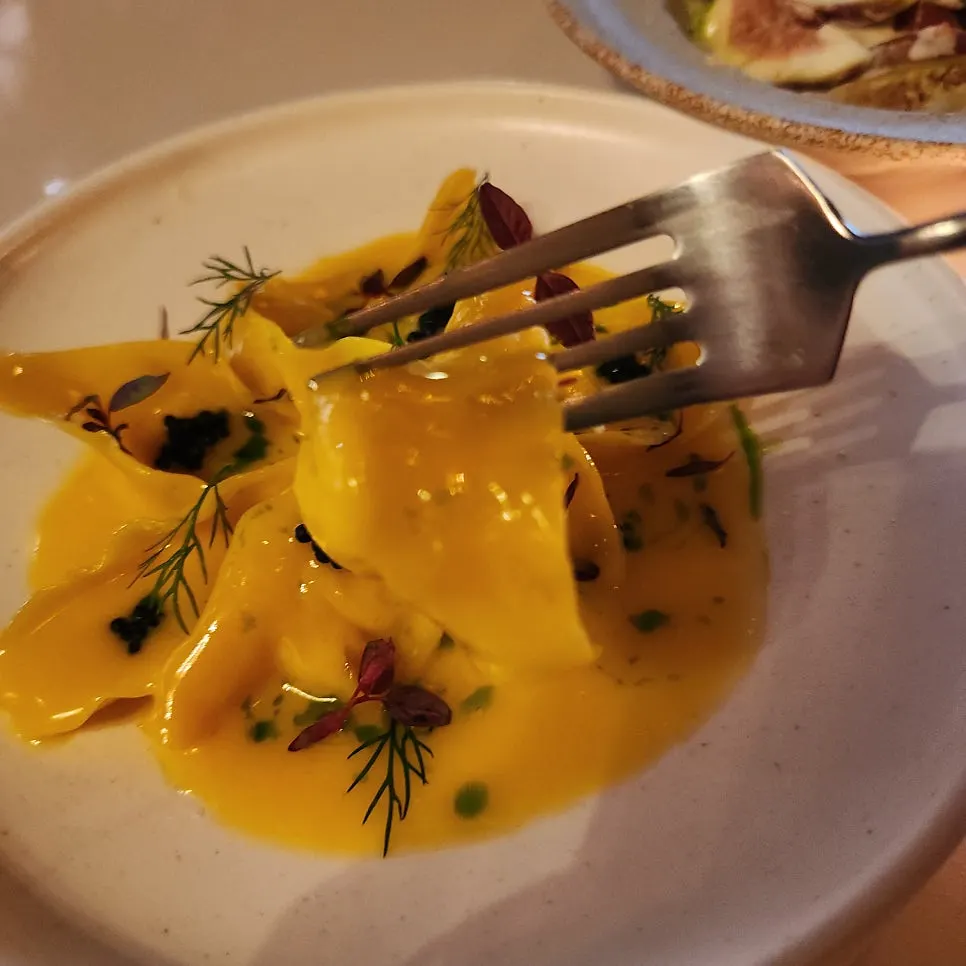 Pepite cod ravioli