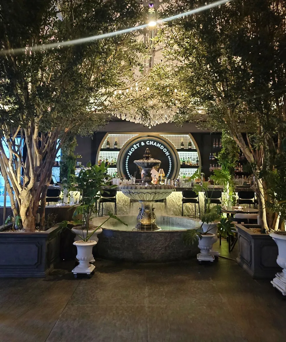 Plant-filled interior at People the Terrace