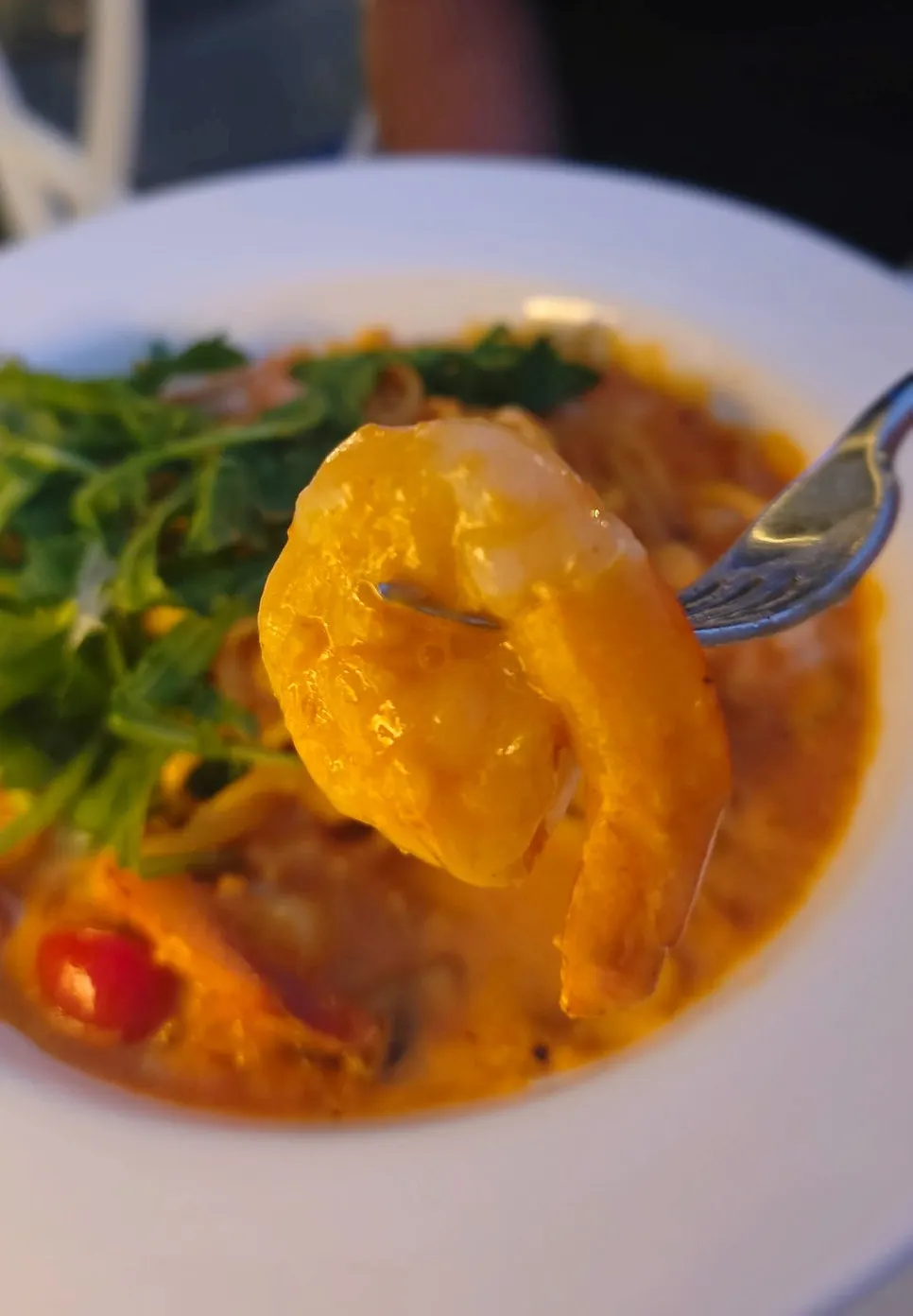 Rosé pasta with tomato acidity