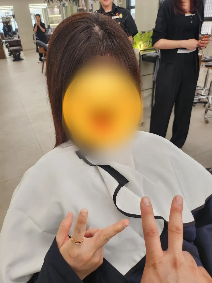 클리닉 마친 부드러운 머릿결