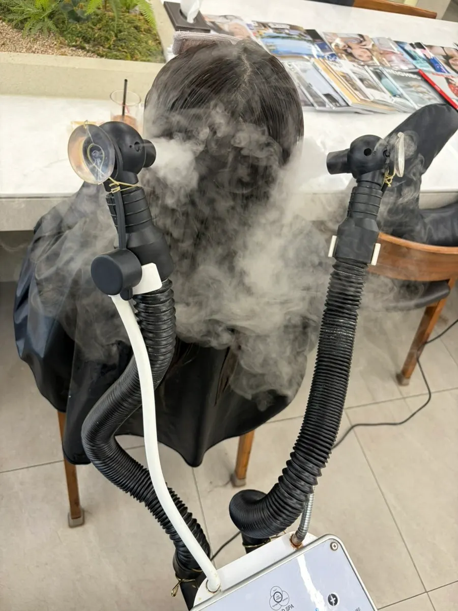 Heat and steam equipment used during the clinic