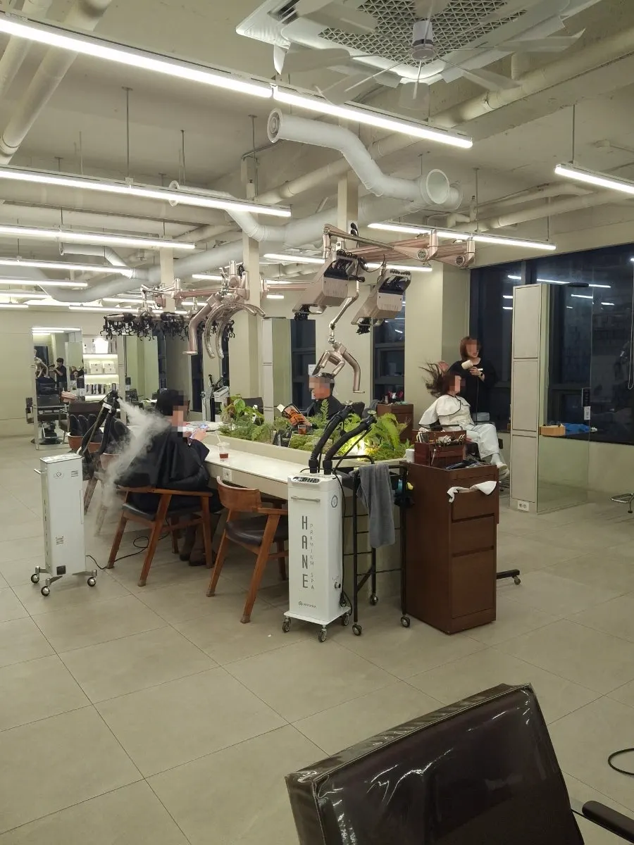 Interior and exterior atmosphere at Beorn Hair Cheongdam
