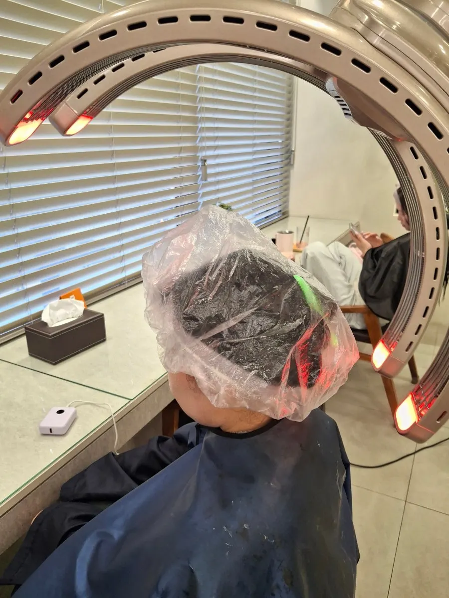 Applying high-molecular-weight keratin protein