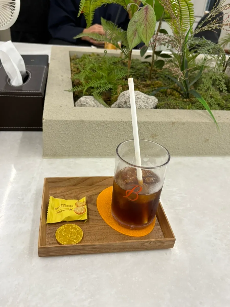 Drink and snack provided during the clinic