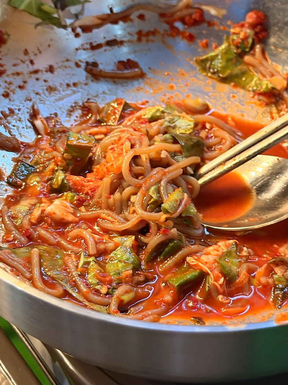 A dinner spread of jokbal