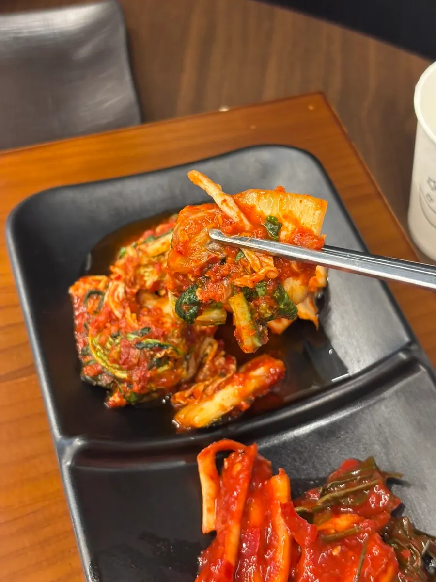 아삭한 배추 겉절이 반찬