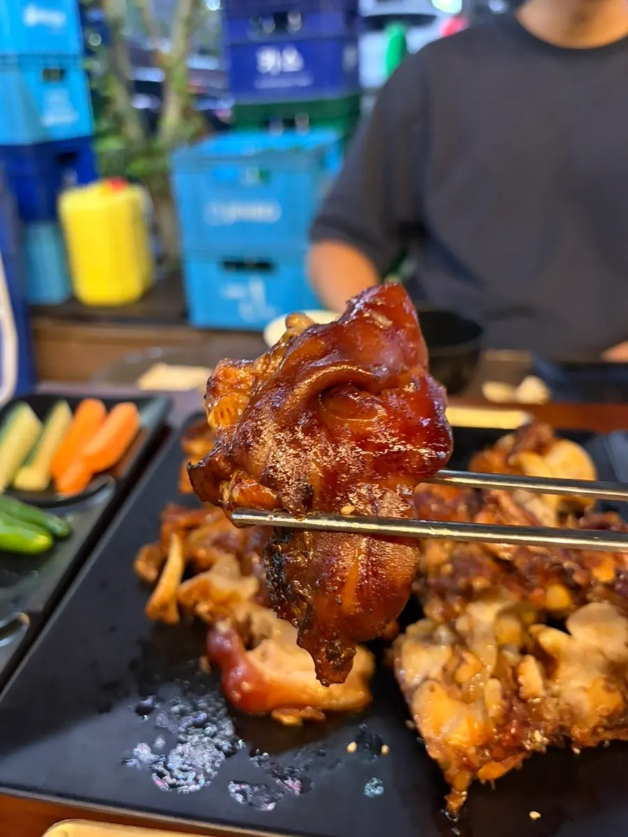 Mini jokbal with meat near the bone