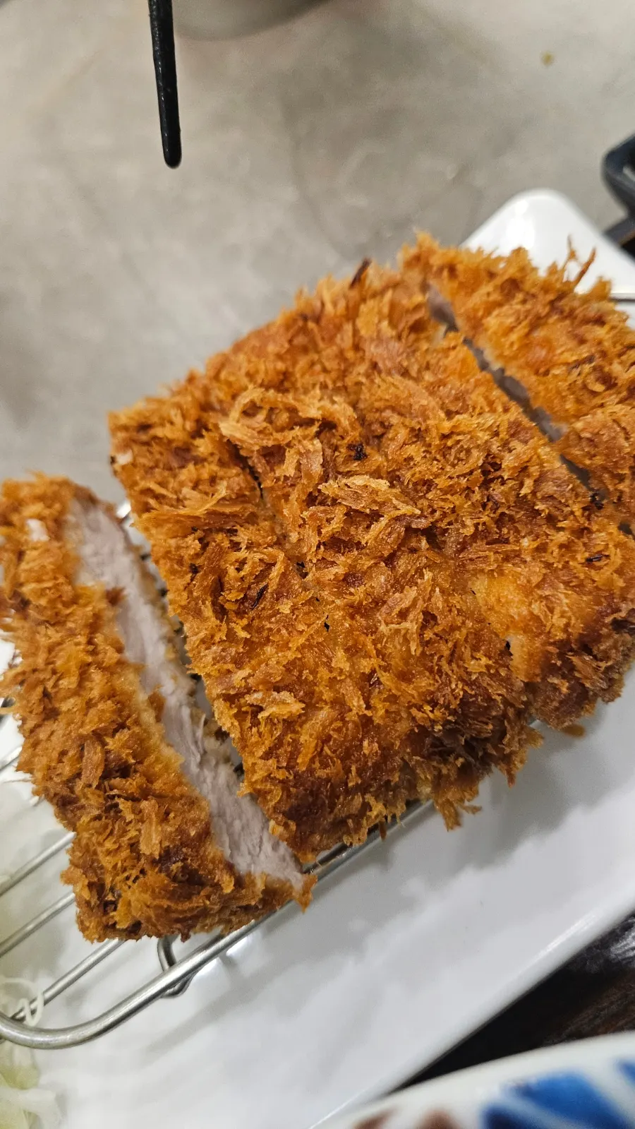 Thick-cut pork cutlet from Cheongdam Kkatsu