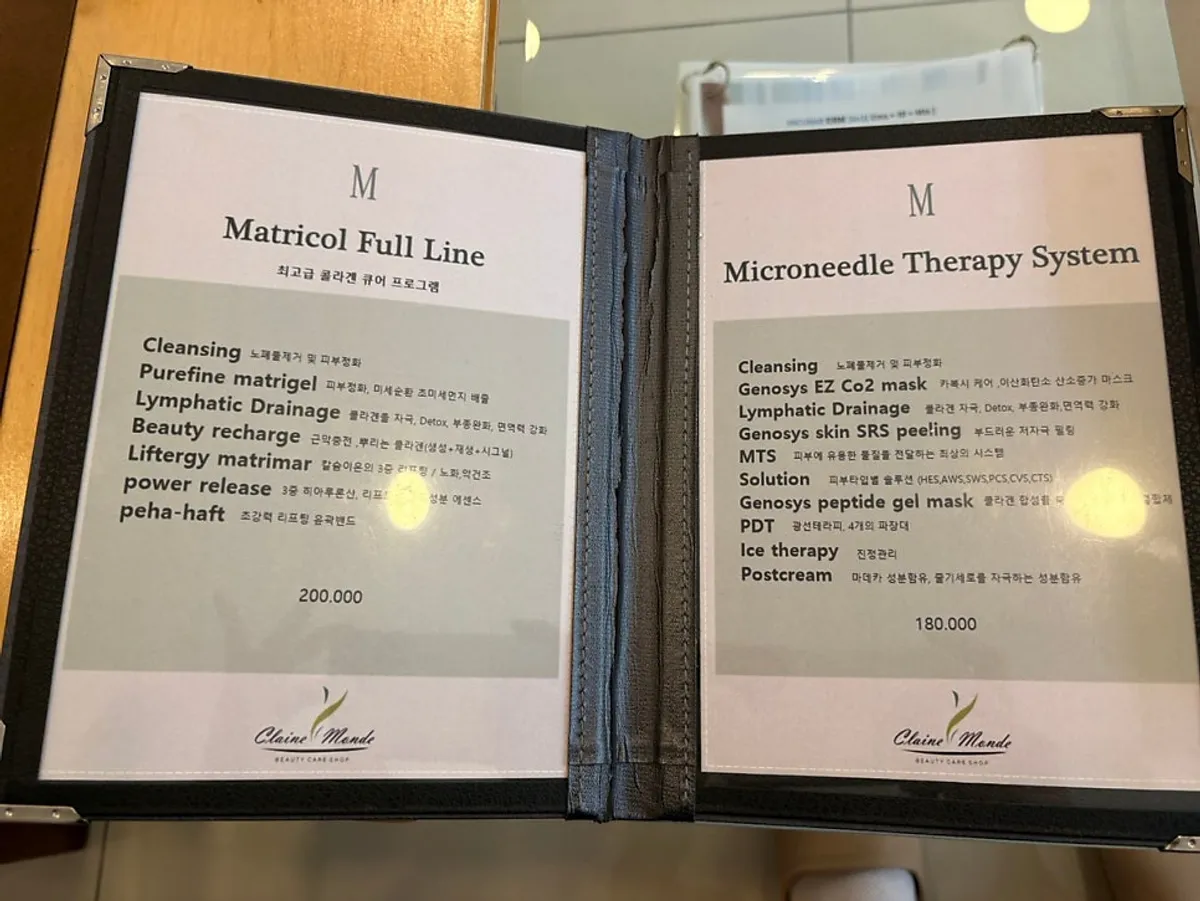 Clermont Monde treatment program price list