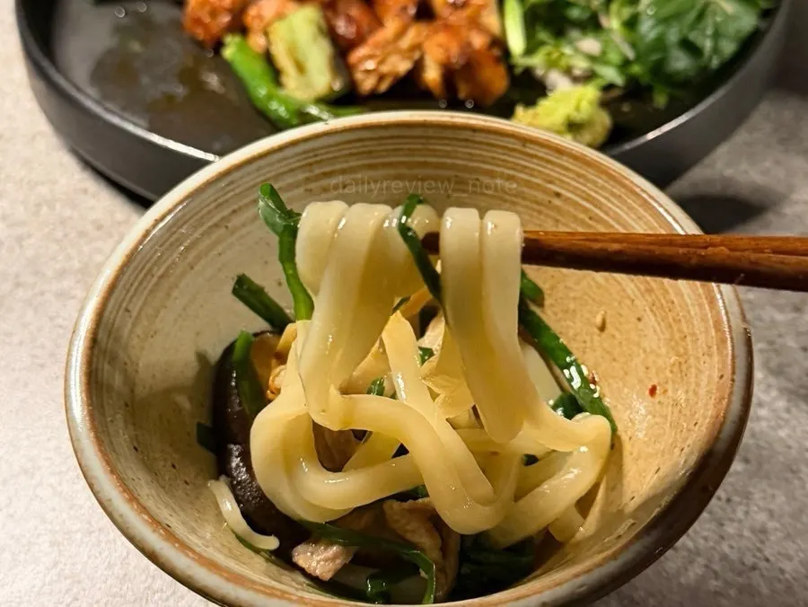 Udon noodle add-on for miso nabe