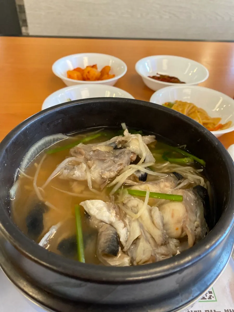 Ordered clear tiger pufferfish soup