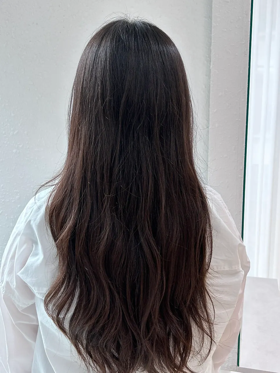 Naturally finished S-curl heat perm result