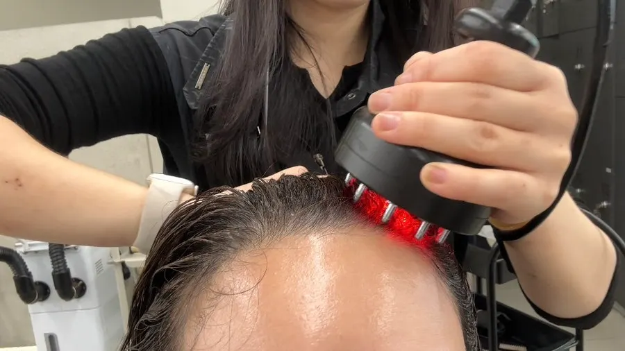 승모근과 어깨를 풀어주는 마사지 시간
