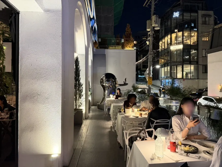 Reserved terrace seating at People the Terrace