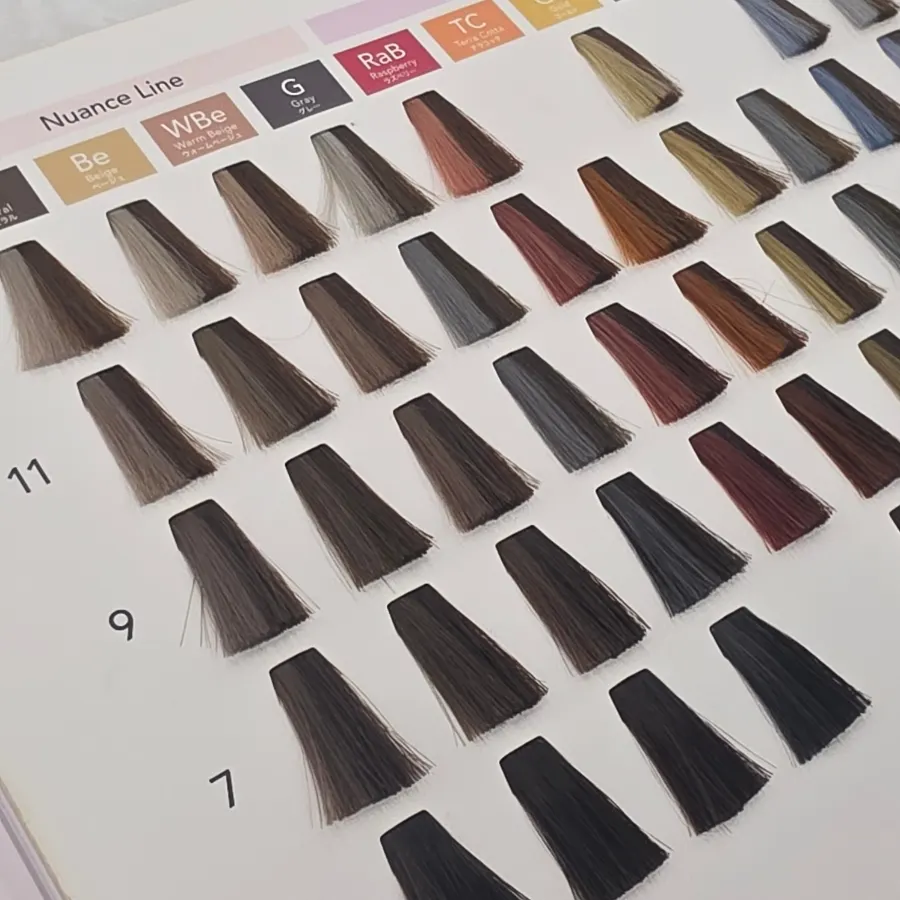 Widely spaced service chairs at the hair salon