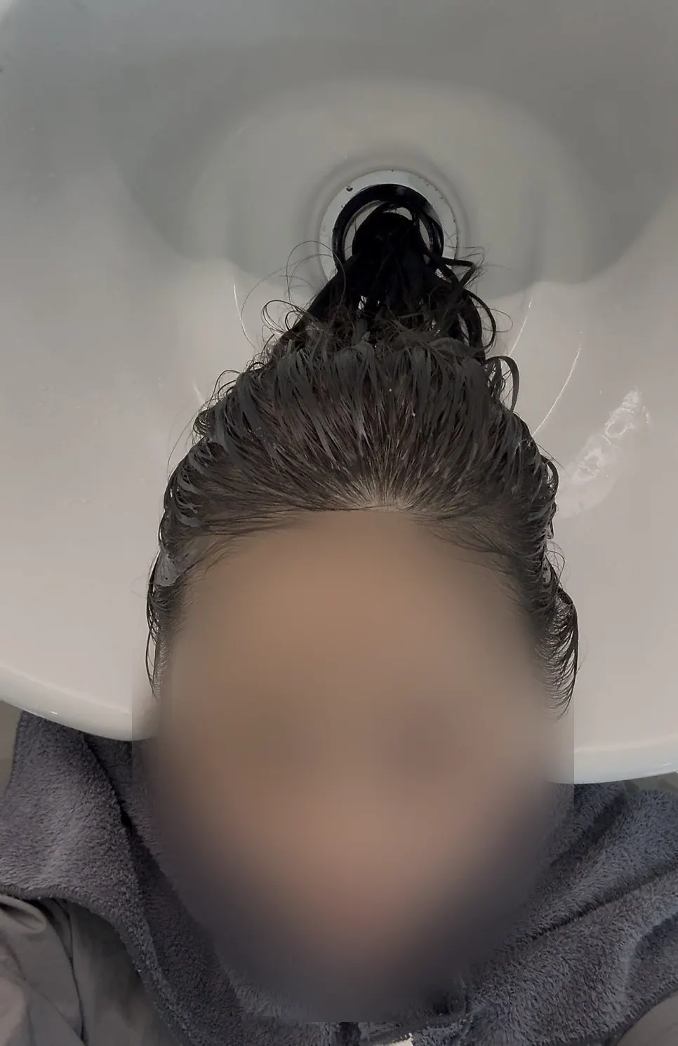 Result of the matte brown dye for the wedding shoot