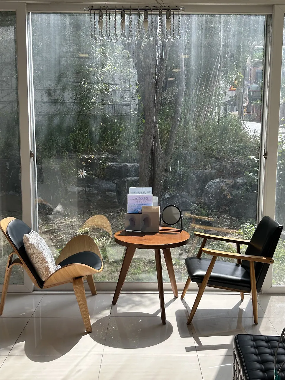 Interior of the esthetic salon with a homey atmosphere