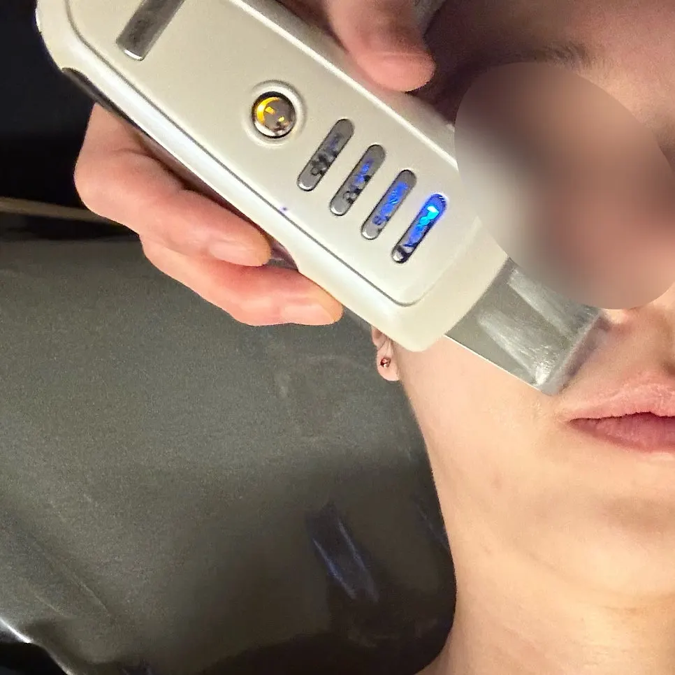 Hydrating pack applied after sebum care
