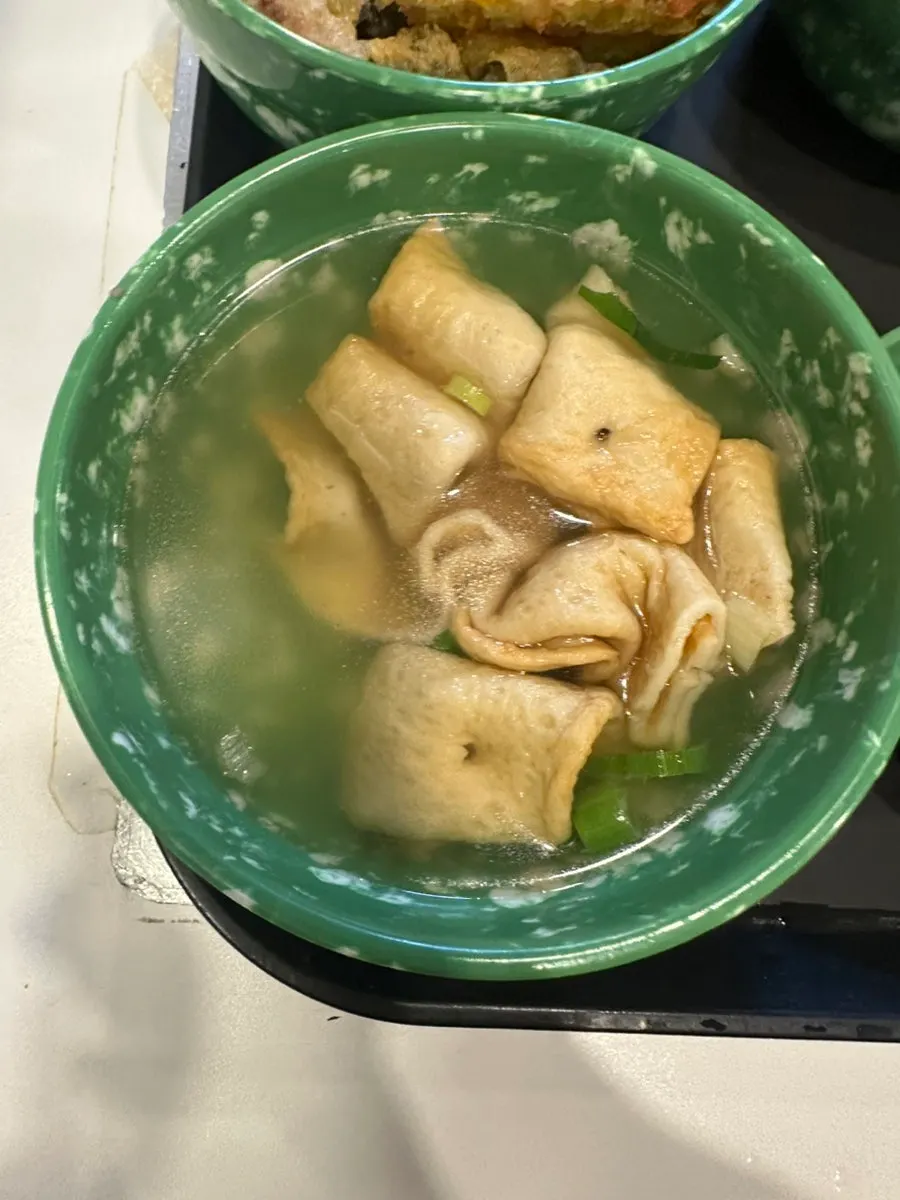Chewy wheat-rice-cake tteokbokki soaked in sauce