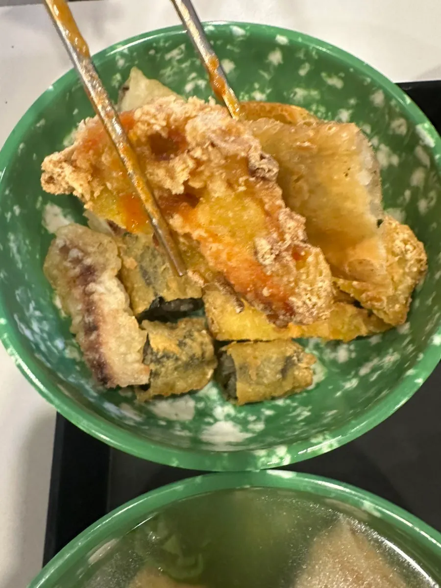 Assorted fritters