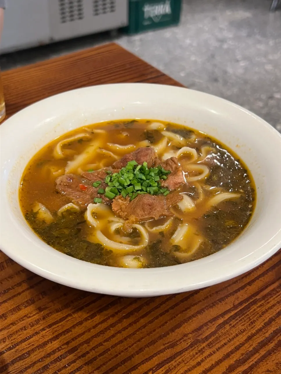 청화원 우육도삭면 한 그릇