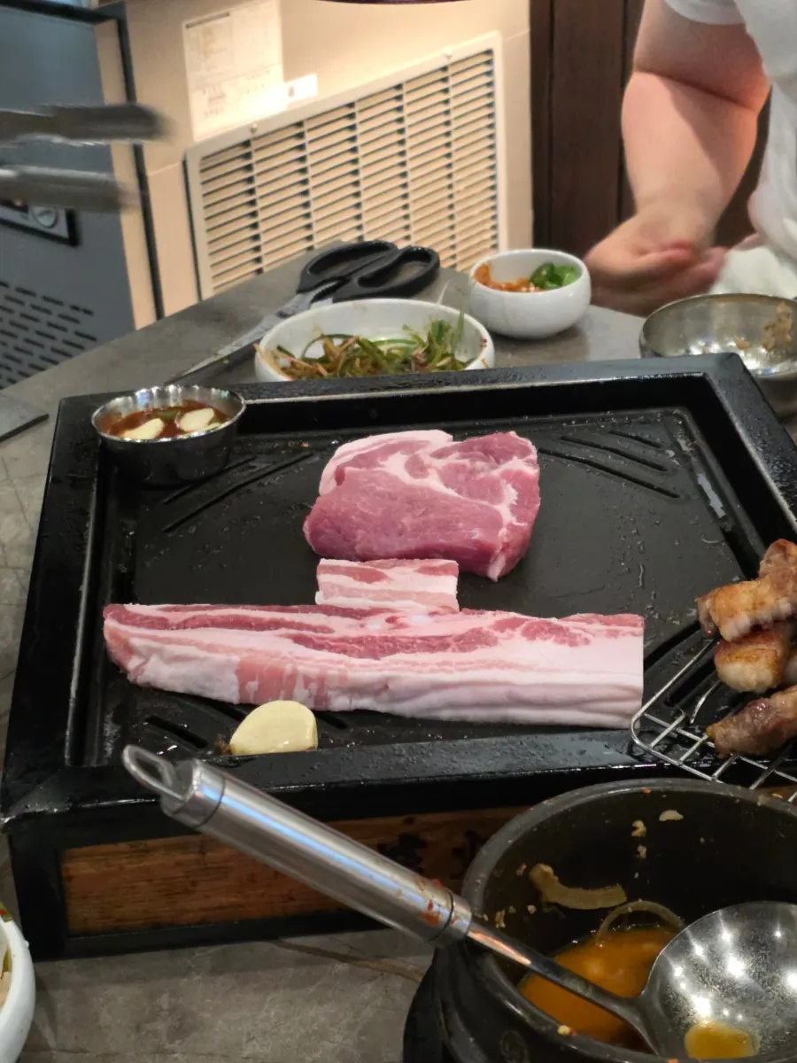 Additional order of aged pork neck and pork belly