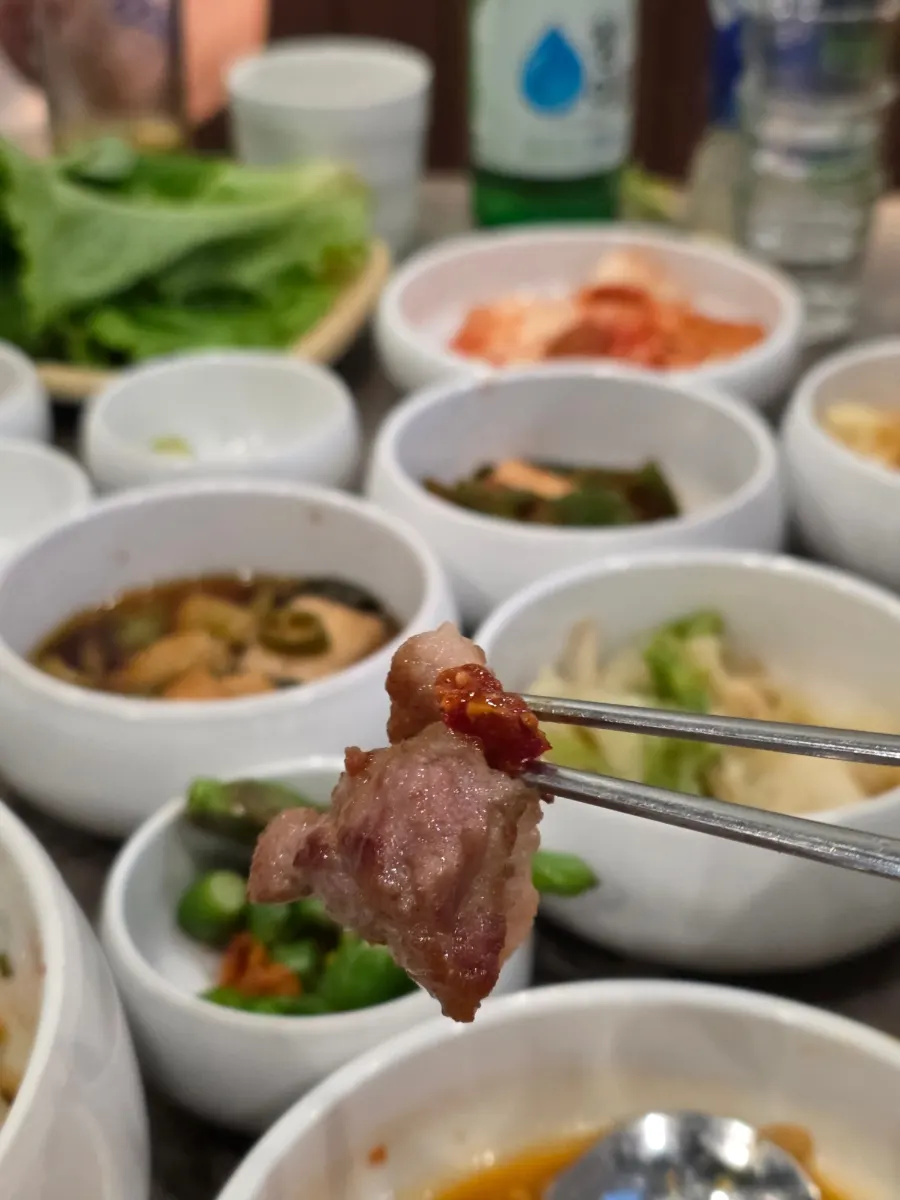 Tender aged pork neck