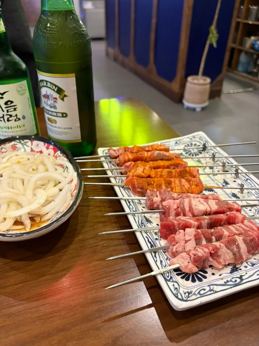 Seasonings portioned onto an individual plate