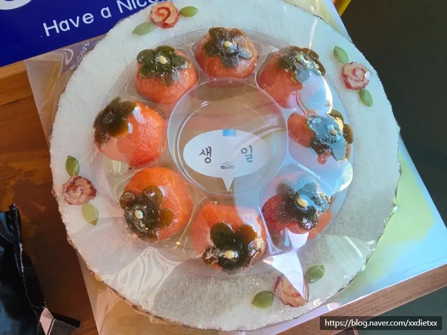 Custom rice cake set made for a birthday celebration