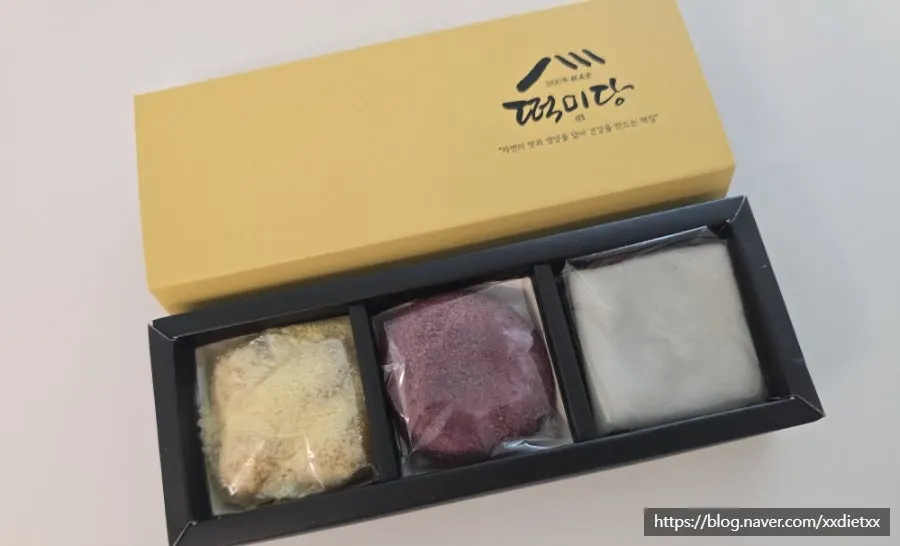 Various packaged thank-you rice cake sets