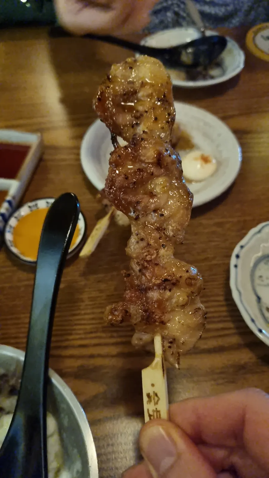 푸짐한 양의 안심꼬치