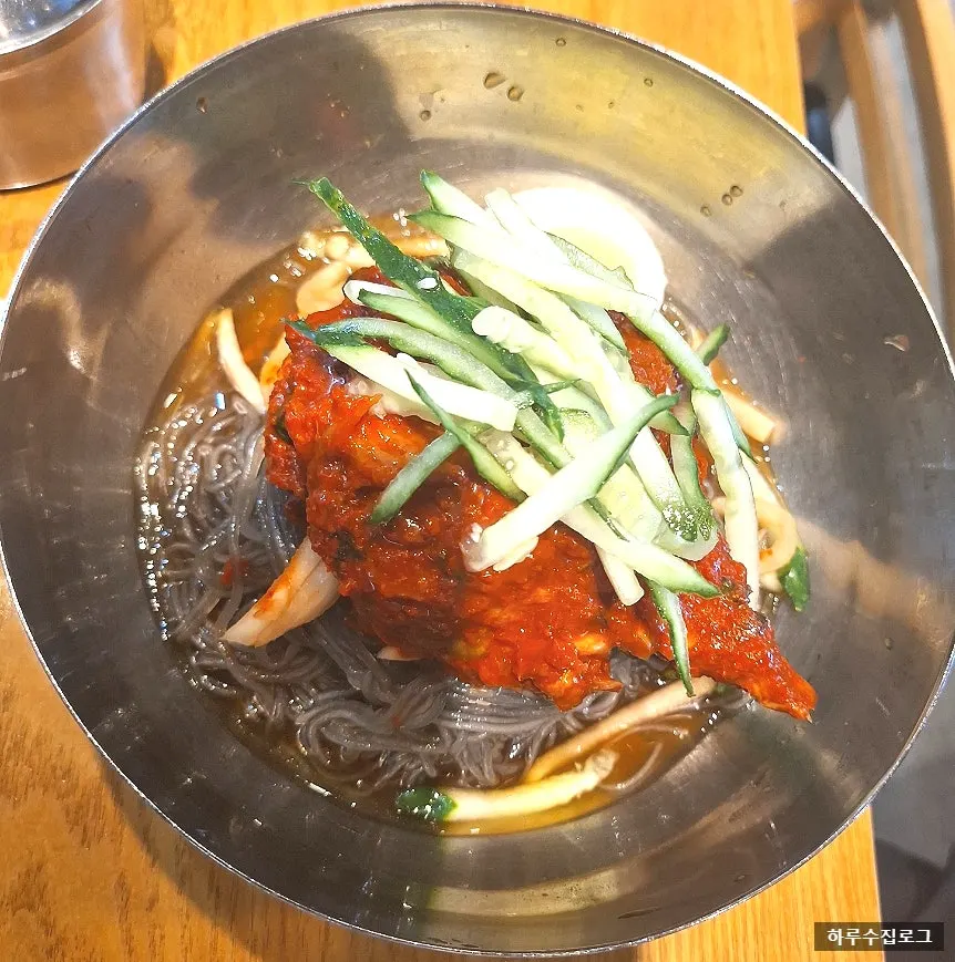 간재미 회비빔 냉면