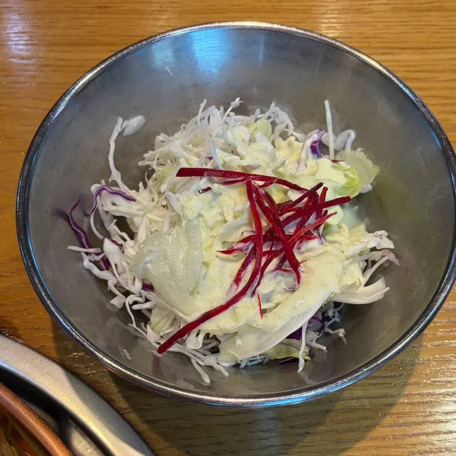 Salad from the basic side-dish spread