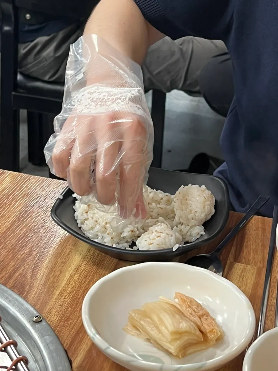 A piece of charcoal-grilled eel