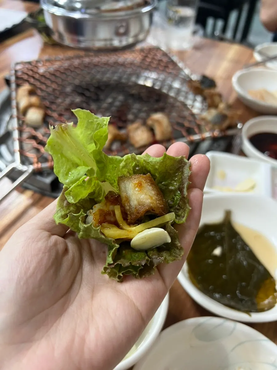 Eel sushi made with sushi rice