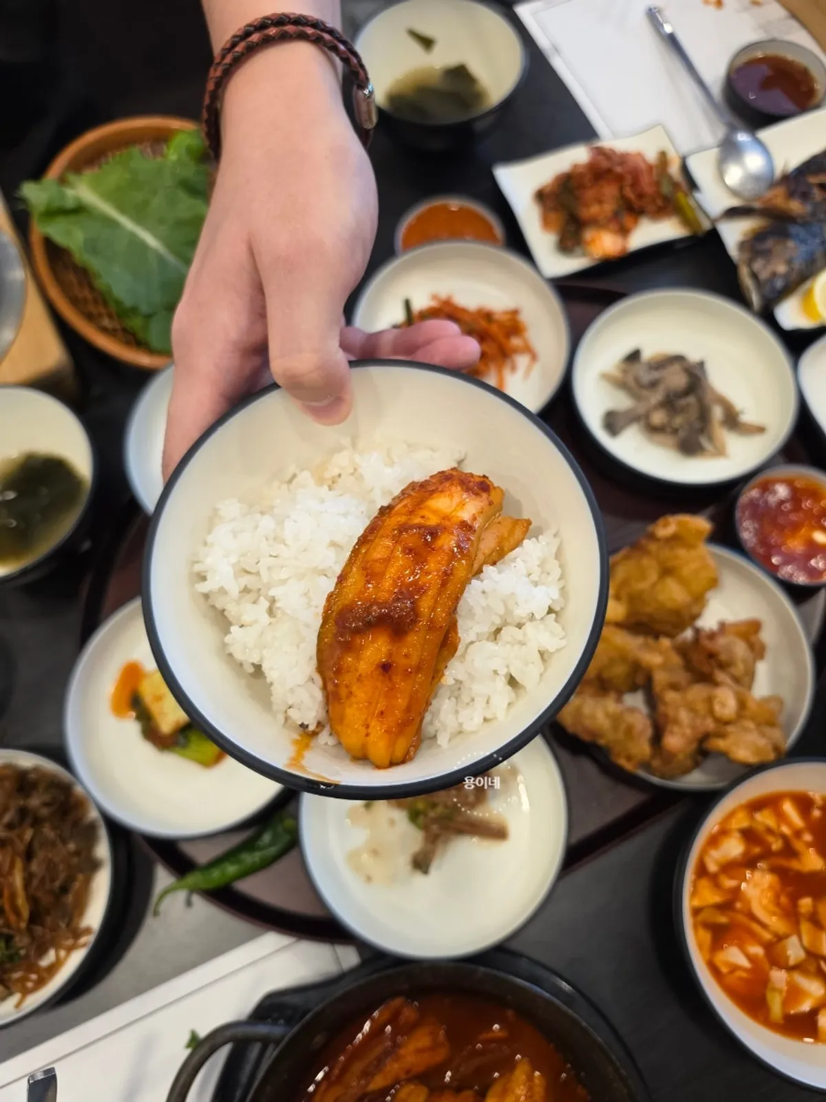 Jeju Badang boneless hairtail stew and pot rice set