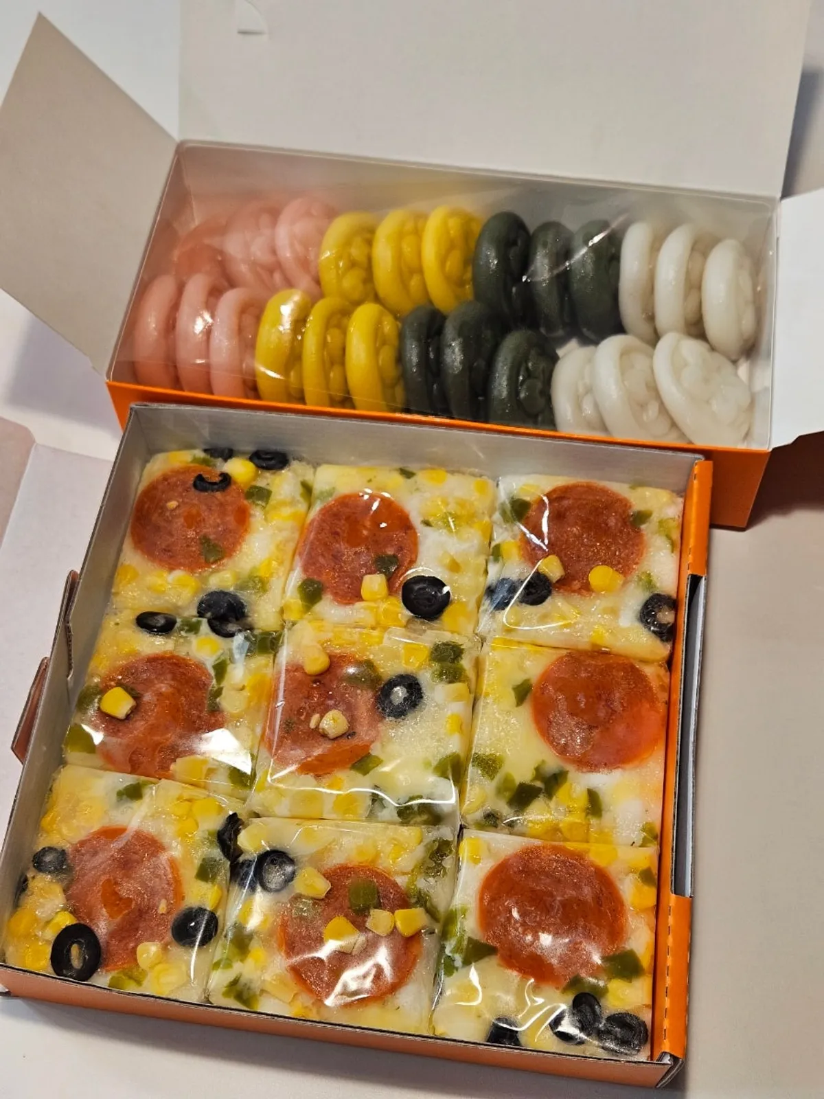 Pizza seolgi bought at Tteokmama Cheongju Gaesin Branch