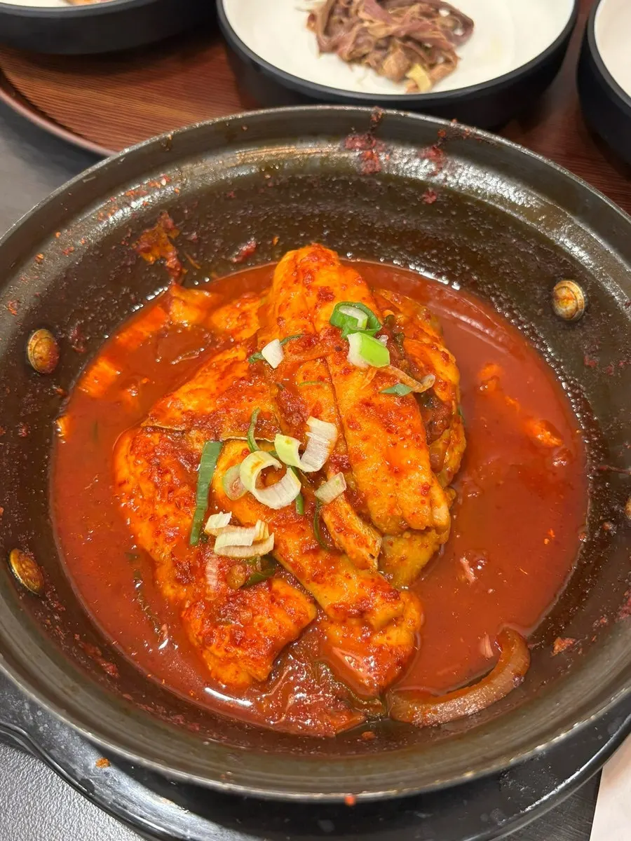 1인분씩 따로 나온 제주바당 갈치조림 상