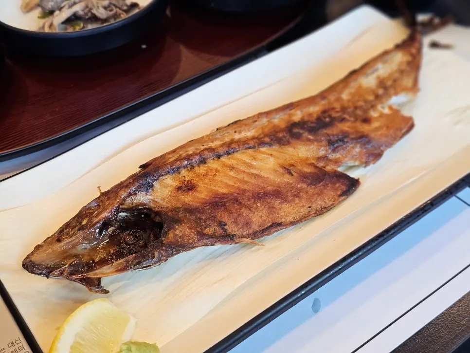 양념이 배인 갈치조림 무