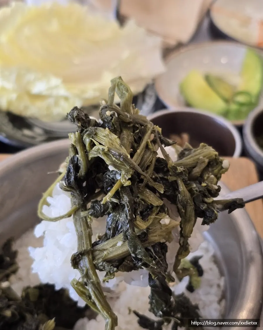 Foto susunan lauk pendamping set menu