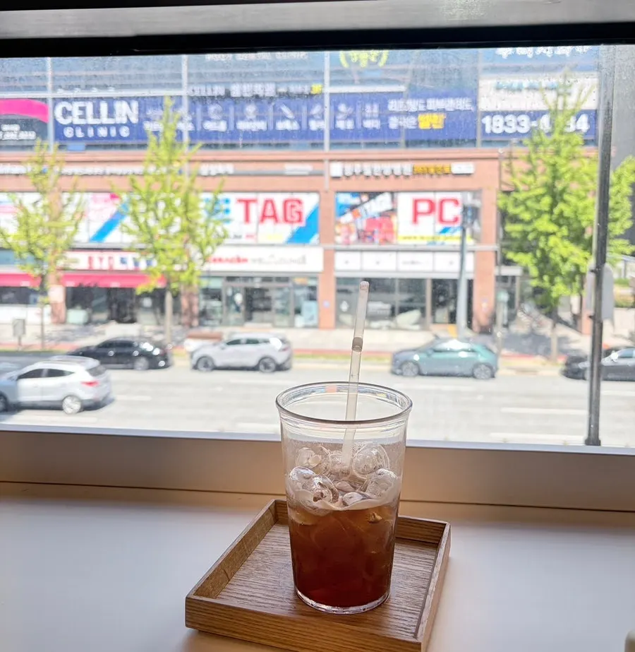 Iced americano provided during the treatment