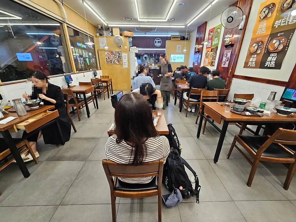 면식당 지웰시티점 매장 내부 전경