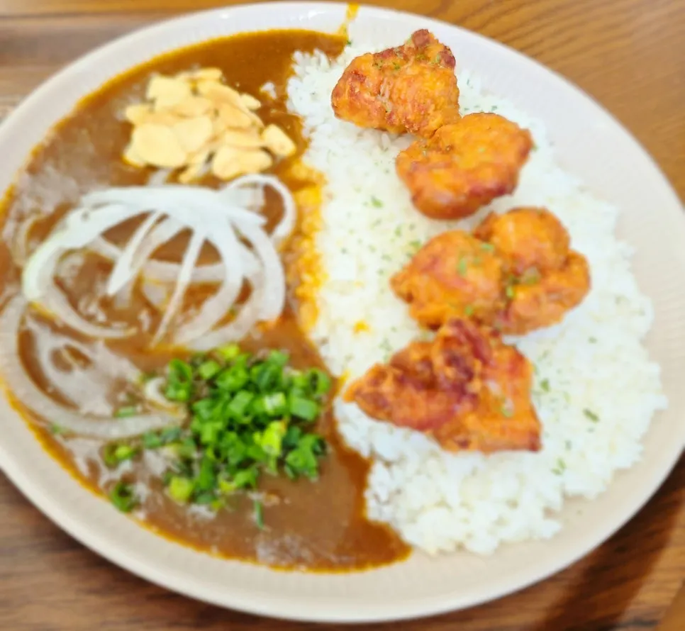 Karaage curry rice bowl at Myeonsikdang