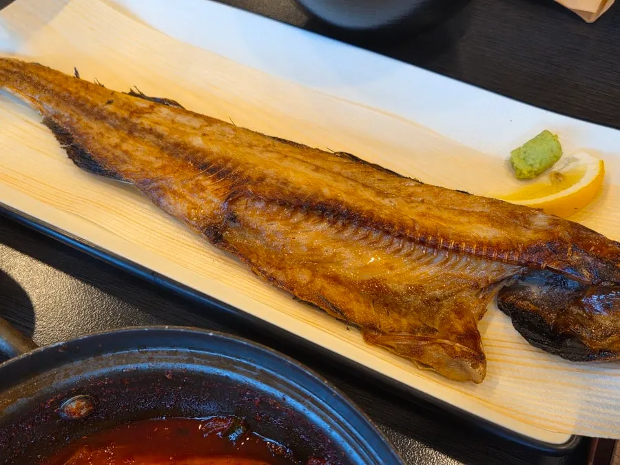 갈치조림 양념에 비벼 먹는 밥