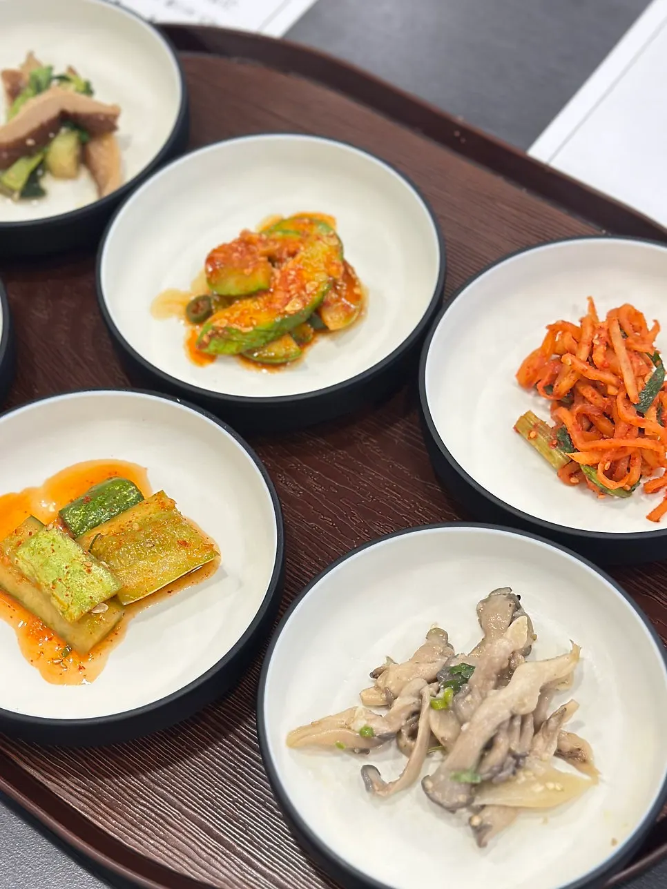 Jeju Badang Korean set meal spread